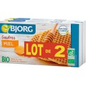 Bjorg Gaufres au miel Bio 2x175g 350g