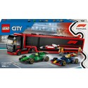 LEGO 60445 City Camion de F1 avec Voiture de F1 RB20 et AMR24