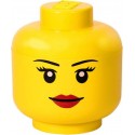 LEGO Storage Brick Boîte de Rangement Tête Fille