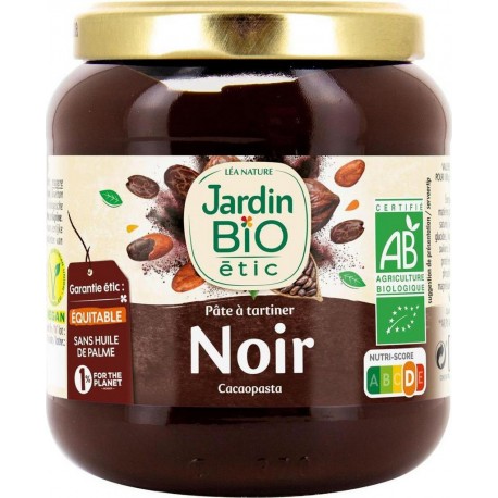 JARDIN BIO PATE TARTINER NOIR CACAO 350g