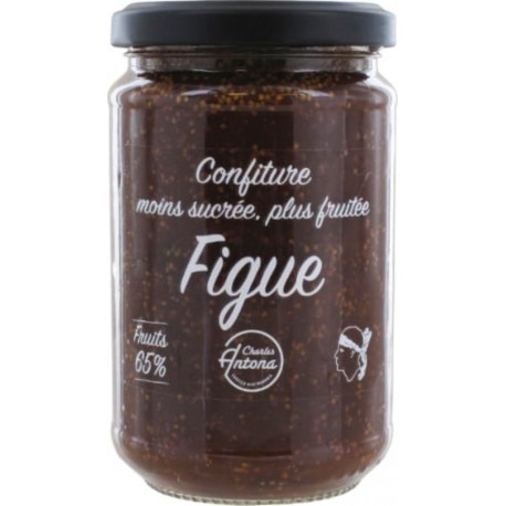CHARLES ANTONA Confiture 65% fruits plus fruités moins sucrés 325g