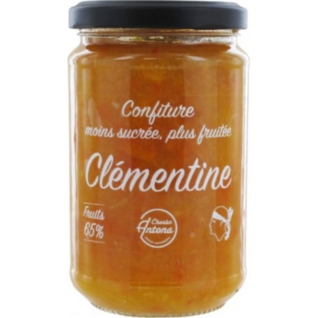 CHARLES ANTONA Confiture moins sucrée plus fruitée 65% fruits 325g