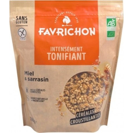 FAVRICHON Muesli Croustillant Miel Sarrasin 500g Favrichon