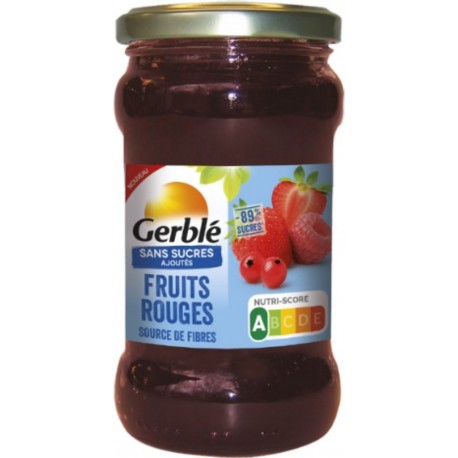 GERBLE Confitures SSA Fruits Rouges