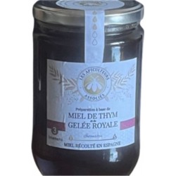 LES APICULTEURS ASSOCIES Miel De Thym et de Gelée Royale