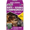ACTO Appât Céréales Anti-rongeurs Acto 150 G Pour Taupes, Souris, Rats