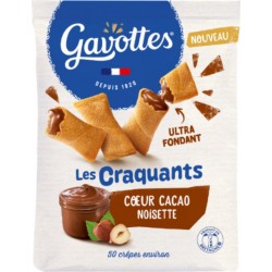 GAVOTTES Biscuit Les Craquants Cœur Cacao Noistte