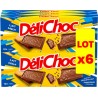 DELICHOC Biscuit nappés chocolat au lait