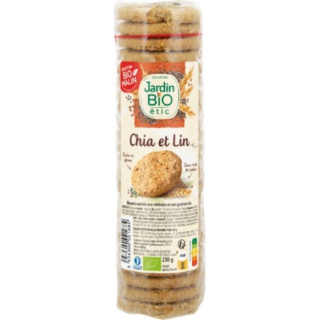 JARDIN BIO Biscuit Chia et Lin