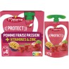 MATERNE Compotes Protect Pomme Fraise Passion Vitamines & Zinc
