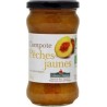 CÔTEAUX NANTAIS Compote Peche Jaune 315 G Coteaux Nantais
