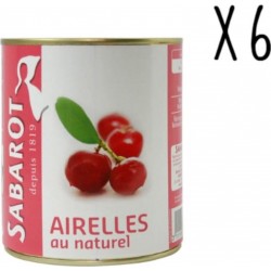 SABAROT Sabarot Lot 6 X Airelles Conserve 310g