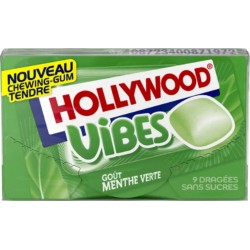 HOLLYWOOD Chewing-gum Goût Menthe verte