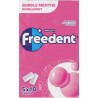 FREEDENT Chewing-Gum Bubble Menthe Sans Sucres 5x10 dragées