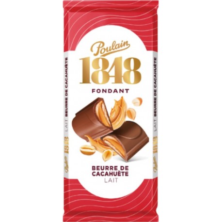 POULAIN Chocolat Au Lait Beurre de Cacahuète