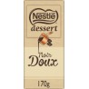 NESTLE DESSERT Tablette de Chocolat Noir Doux 170g