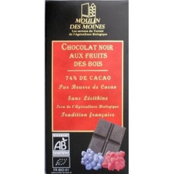 MOULIN DES MOINES Chocolat Fruits Bois 100g Moulin Des Moines