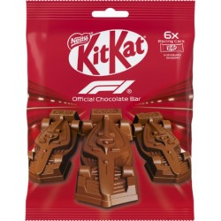 KITKAT Chocolat Mini Voiture Formula 1 6x11g