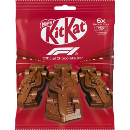 KITKAT Chocolat Mini Voiture Formula 1 6x11g