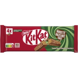 KITKAT Barres Chocolatées Lait Noisette 4x41,5g