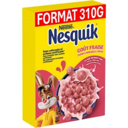 NESQUIK Céréales Goût Fraise