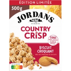 JORDANS Céréales avec des Morceaux de Biscuits Country Crisp