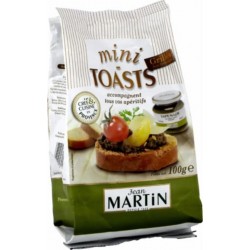 JEAN MARTIN Mini-Toasts Grillés Aux 9 Céréales 100g