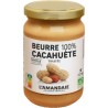 L'AMANDAIE Beurre de Cacahuète 100% Toastée Bio 300g