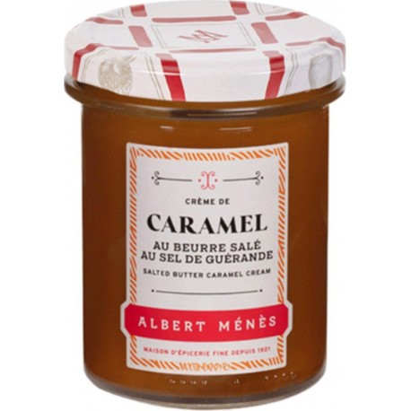 ALBERT MENES Crème Caramel au Beurre Salé au Sel de Guérande 265g