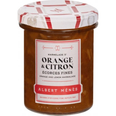ALBERT MENES Marmelade Orange et Citron 280g