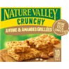 NATURE VALLEY Barres de Céréales Crunchy Avoine & Amandes Grillées