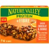NATURE VALLEY Barre Protein Fibre Saveur Chocolat & Orange