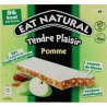 EAT NATURAL Barre Tendre saveur pomme avec dattes et amandes entre deux feuilles de pain azyme