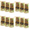 AGIDRA Lot 12x Galettes De Riz Chocolat Noir Bio Paquet 100g