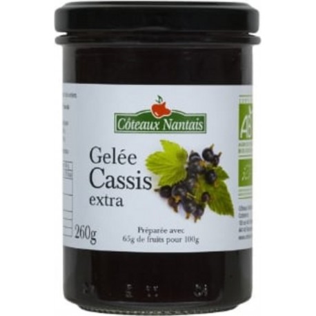 CÔTEAUX NANTAIS Gelee De Cassis 260g Coteaux Nantais