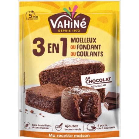 VAHINE Préparation Muffins Pépites de Chocolat
