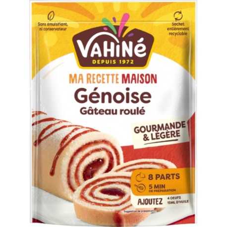 VAHINE Préparation Génoise Bûche Roulée Ultra Moelleux