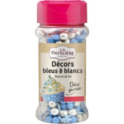 LA PATELIERE Décors Givrés en Suvre Bleus & Blancs