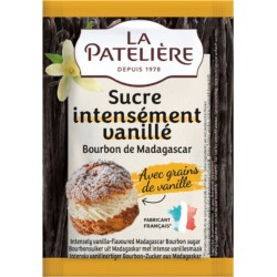 LA PATELIERE Sucre Intensément Vanillé Bourbon de Madagascar avec Grains de Vanille