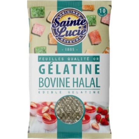 SAINTE LUCIE Gélatine alimentaire bovine halal