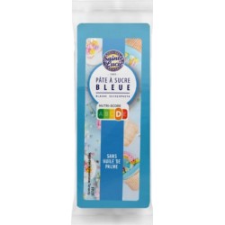 SAINTE LUCIE Pâte à sucre bleue sans huile de palme