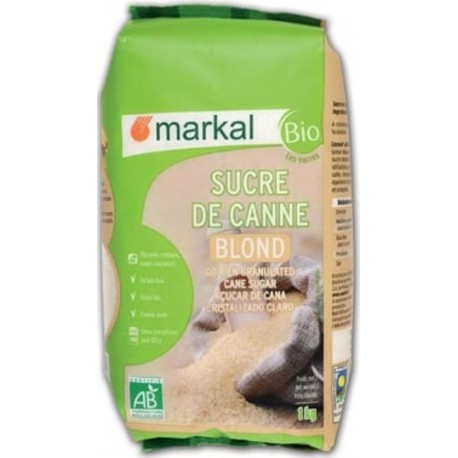 MARKAL Sucre Blond De Canne 1Kg Cc Markal