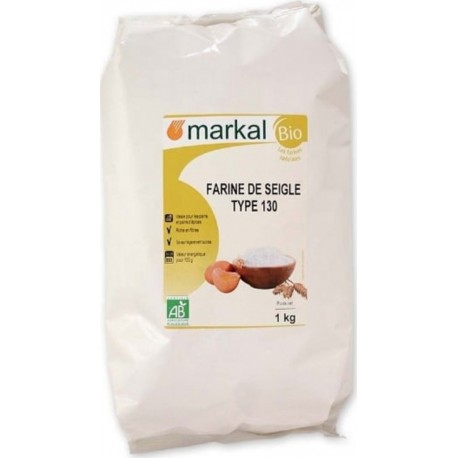 MARKAL Farine De Seigle T130 1Kg Markal