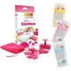 SCRAPCOOKING Kit Biscuits Dominos + 3 Sachets De Pâte À Sucre (bleu, Rose Et Jaune)