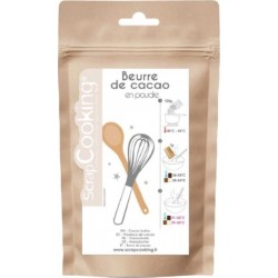 SCRAPCOOKING Beurre De Cacao En Poudre 80g