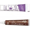 SCRAPCOOKING Stylo Chocolat + Colorant Alimentaire En Gel Violet