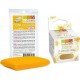 SCRAPCOOKING Pâte À Sucre Orange 100 G + Paillettes Dorées