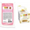 SCRAPCOOKING Pâte À Sucre Rose 250 G Arôme Vanille + Paillettes Dorées