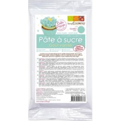 SCRAPCOOKING Pâte À Sucre Bleu Clair Arôme Vanille 250g