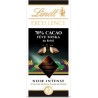 LINDT Tablette De Chocolat EXCELLENCE Tonka du Brésil Noir
